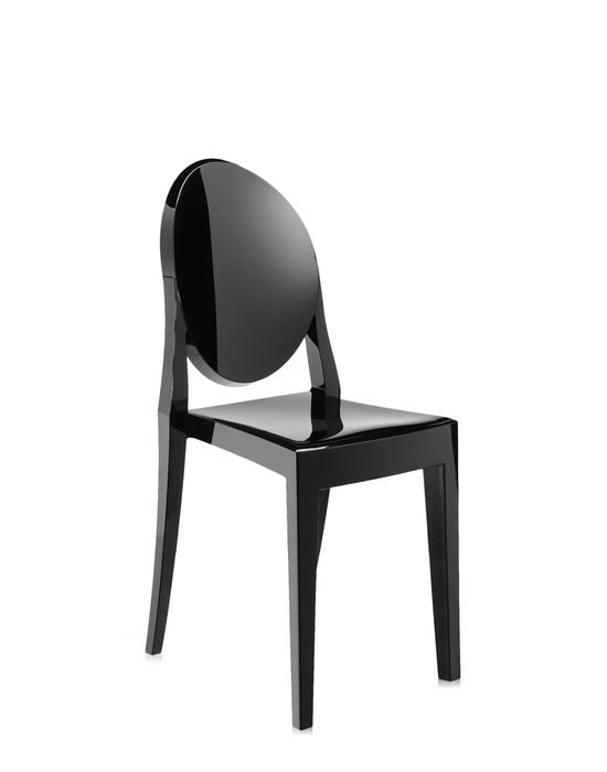 Kartell Victoria Ghost Stuhl schwarz59511277e3ad6