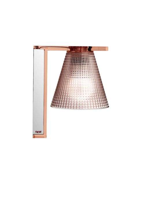 kartell light air wandleuchte rosa 2