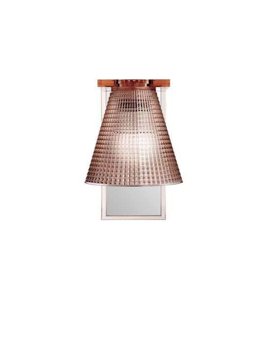 kartell light air wandleuchte rosa 1