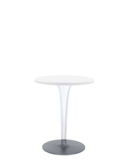 kartell top top bistrotisch outdoor rund rund weiss