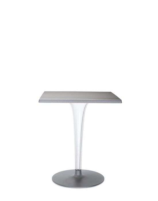 kartell top top bistrotisch outdoor rund quadratisch alu