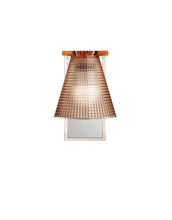 kartell light air wandleuchte bernstein 1 1