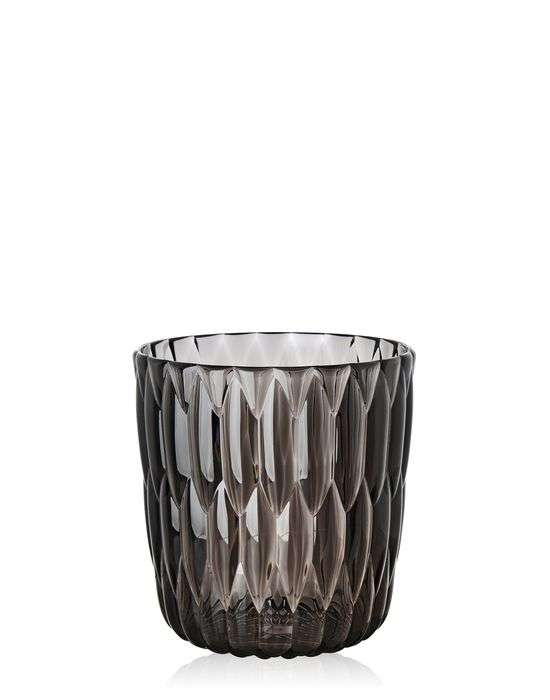 kartell jelly vase rauchgrau seite