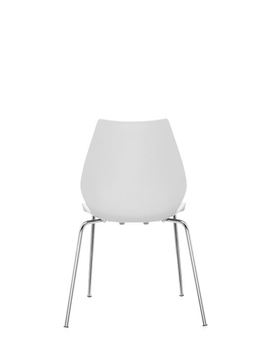 Kartell Maui Stuhl zinkweiss Rueck