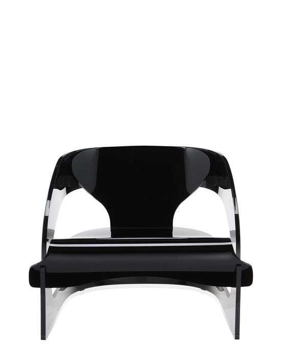 kartell joe colombo schwarz front