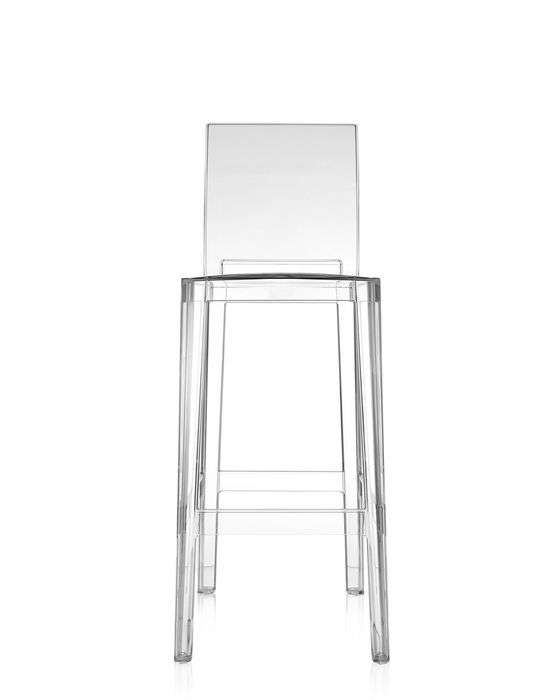 kartell one more please barhocker transparent front