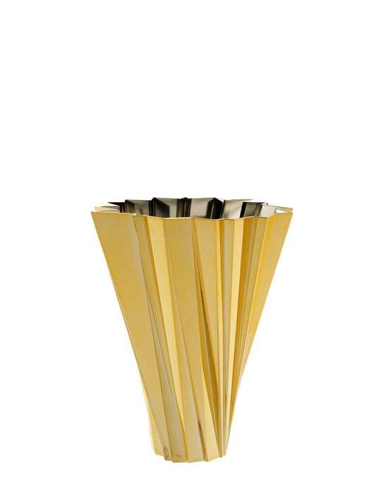 kartell shanghai vase gold seite