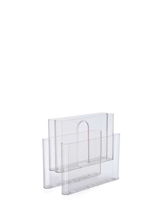 kartell zeitungsstaender transparent seite