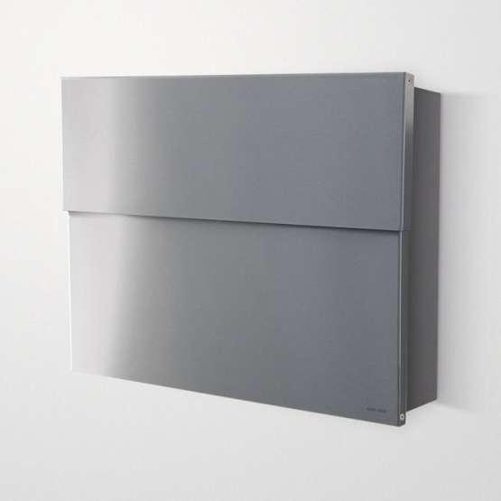 radius design letterman xxl 2 briefkasten edelstahl