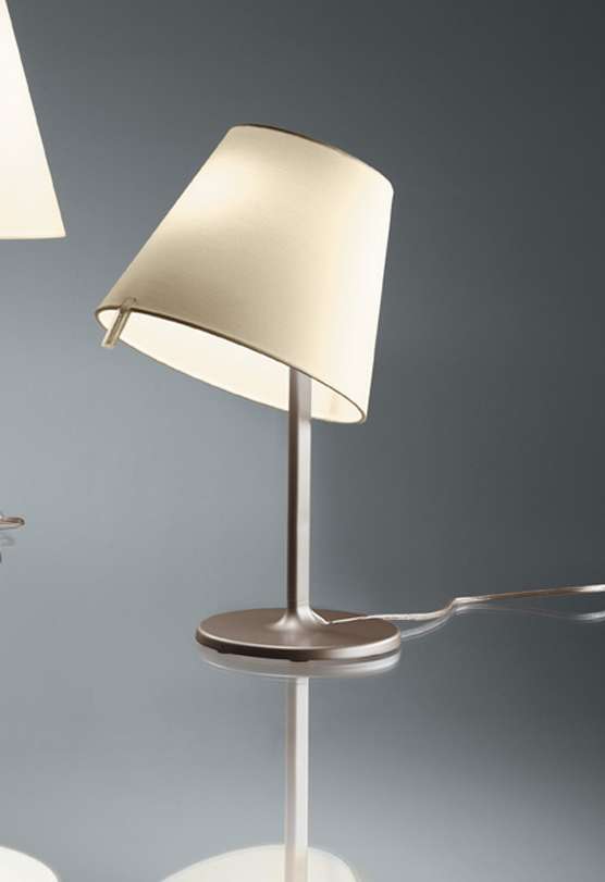 artemide melampo notte nachttischleuchte bronze