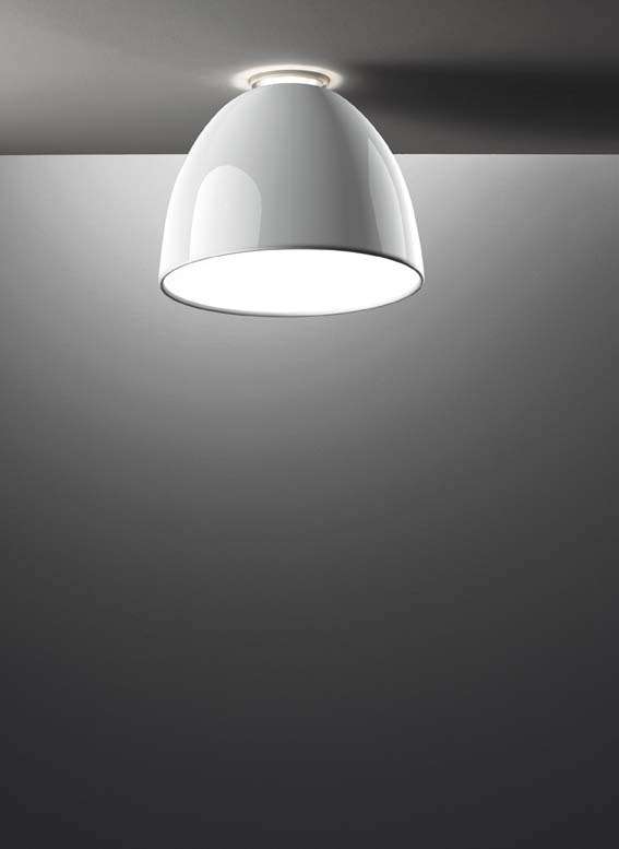 Artemide Nur Mini Gloss Halo Deckenleuchte - Artemide Farbe:weiß glänzend