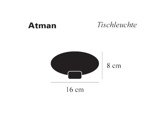 catellani smith atman tischleuchte 09 abmessung