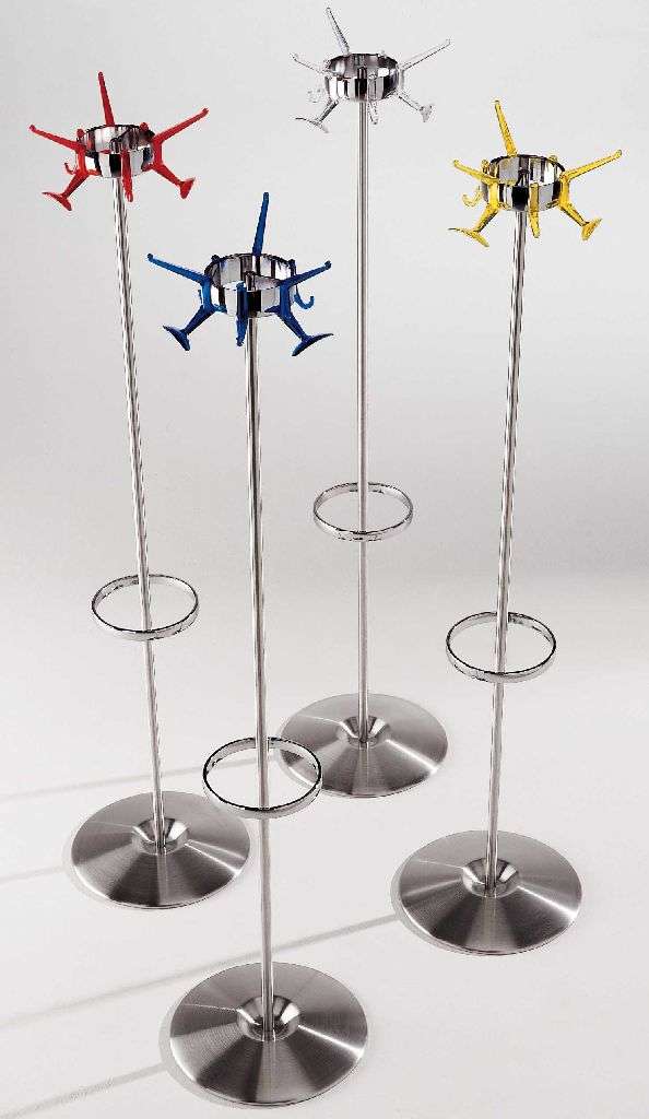 Kartell Hanger Garderobenständer - Kartell Farbe:glasklar transparent