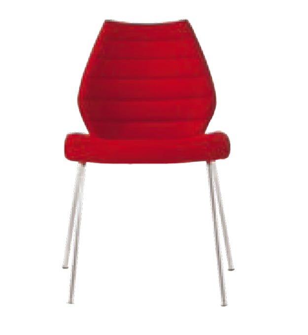 Kartell Maui Soft Stuhl Divina rot