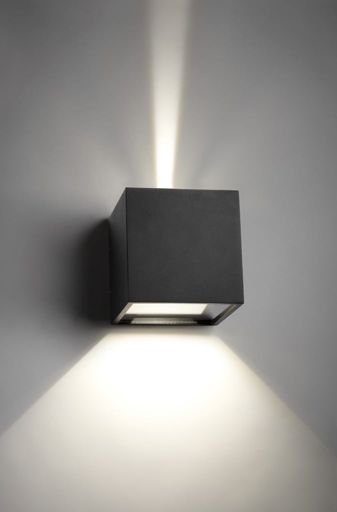 Light Point Cube XL LED Wandleuchte - schwarz - Aussteller