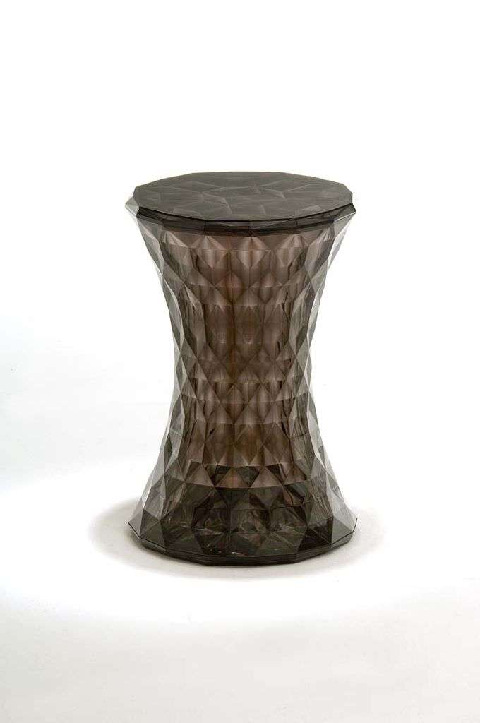 Kartell Stone Hocker - Kartell Farbe:bernstein transparent