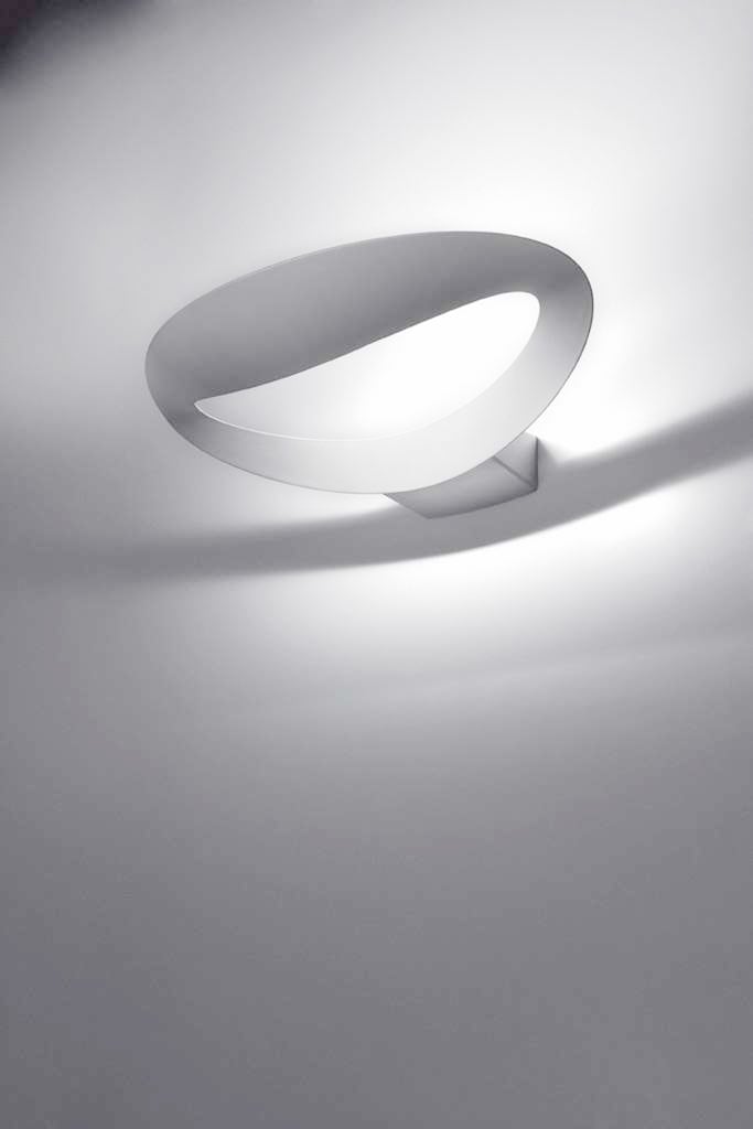 artemide mesmeri led wandleuchte weiss 2