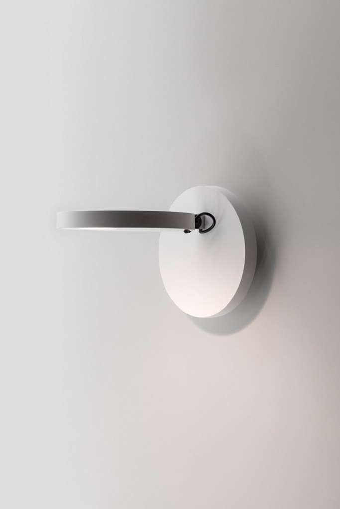 artemide demetra faretto wandleuchte weiss 2