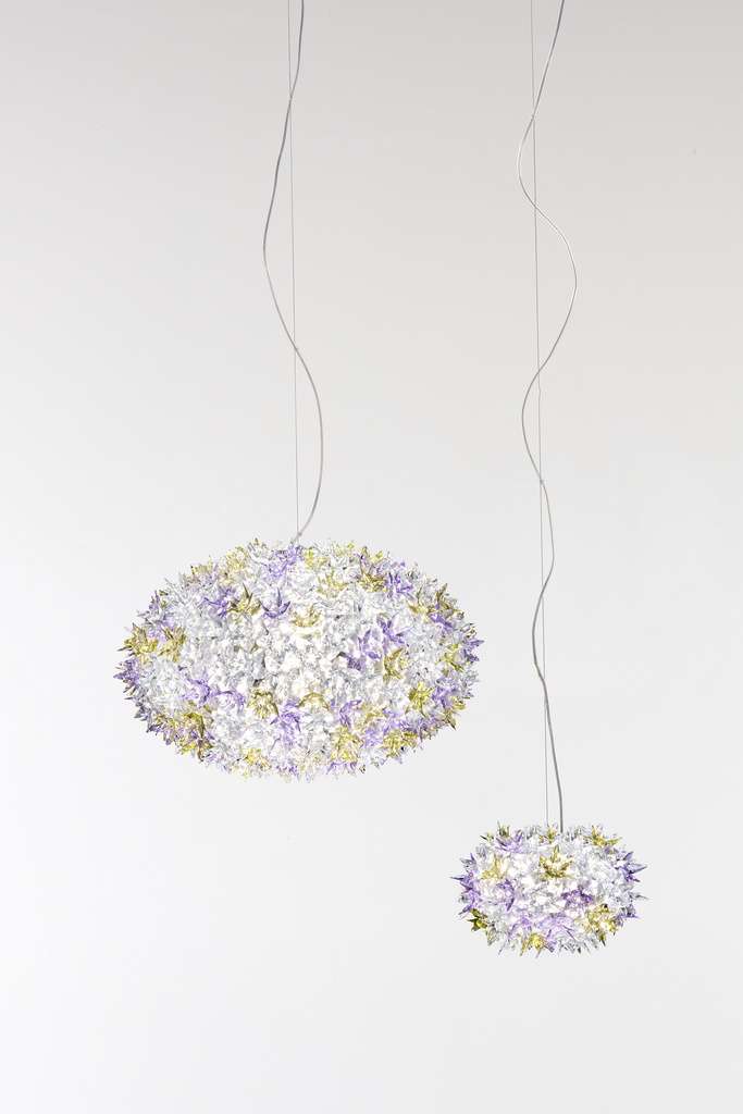 Kartell Bloom Pendelleuchte rund - Kartell Ausführung:Ø 28cm|Kartell Farbe:glasklar transparent