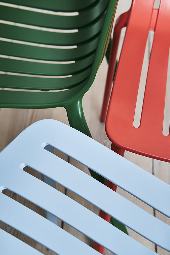 Magis-Plato-Stuhl-gruen-rot-hellblau-Detail