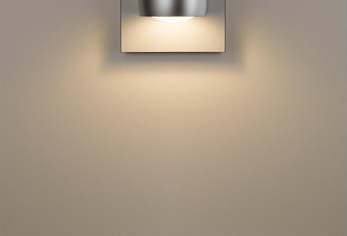 Glasschale unten satiniert