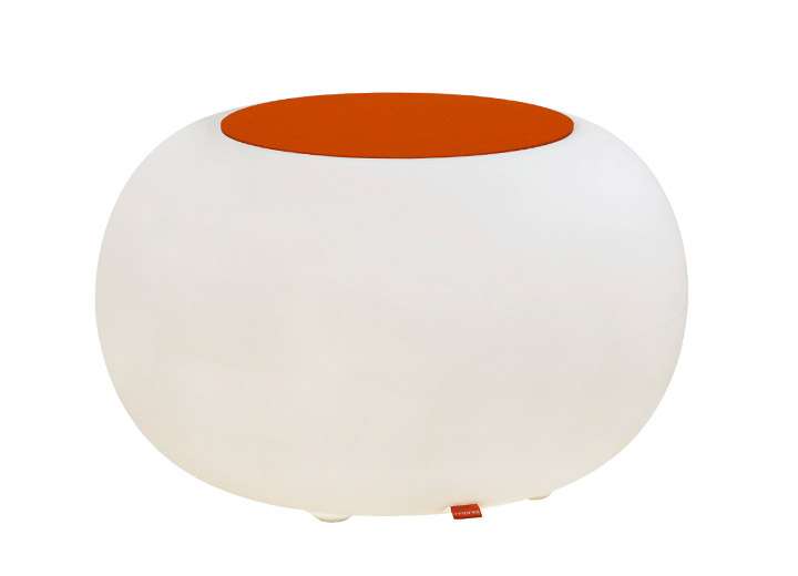 moree bubble outdoor leuchtobjekt orange filz