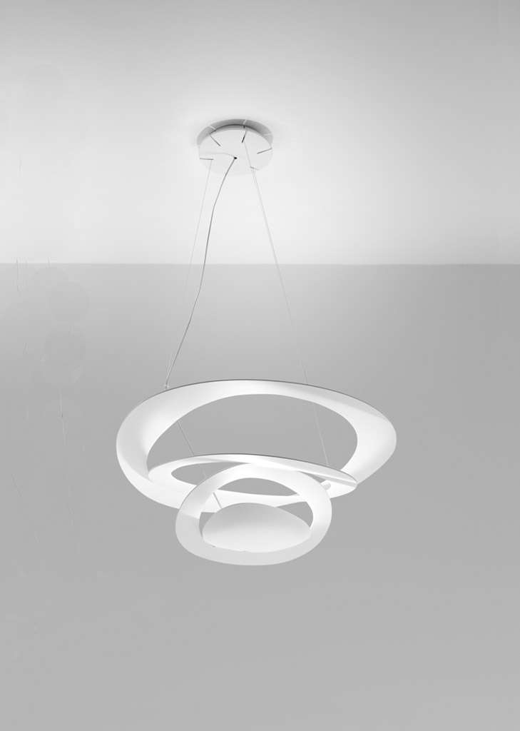 artemide pirce mini sospensione pendelleuchte weiss