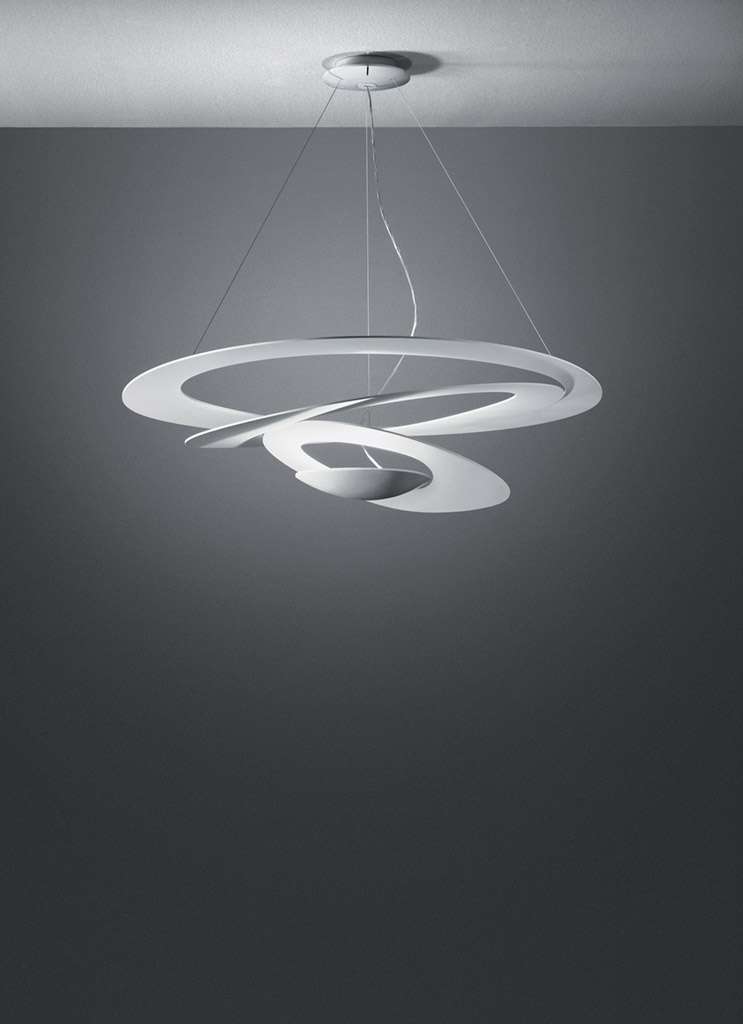 artemide pirce pendelleuchte weiss 2 1