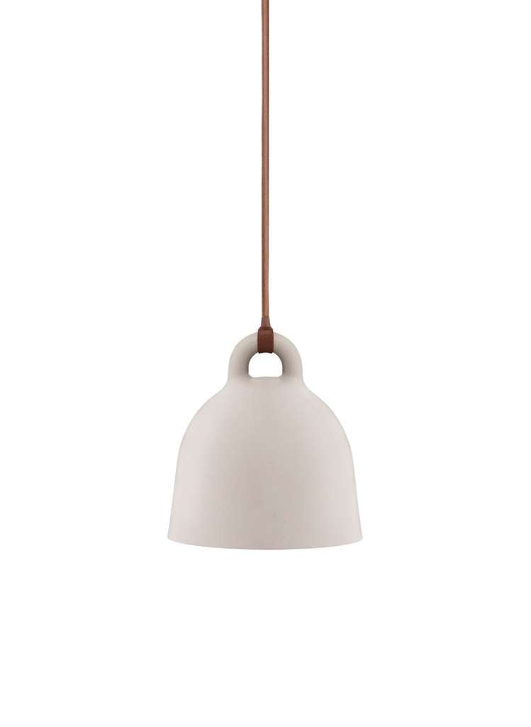 normann copenhagen bell pendelleuchte sand xs 1