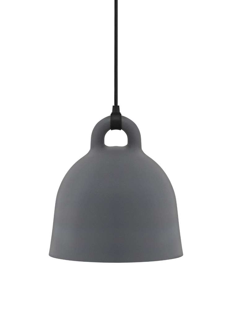 normann copenhagen bell pendelleuchte grau s