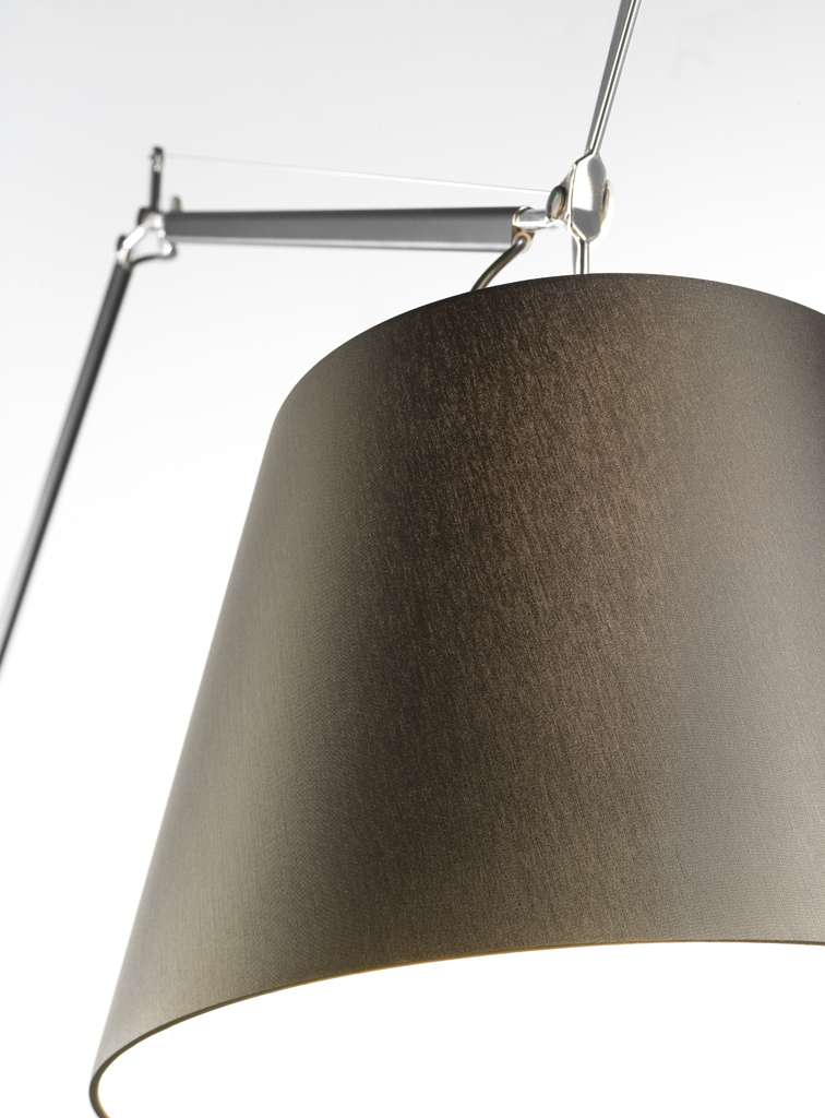 artemide tolomeo mega stehleuchte schwarz detail 1