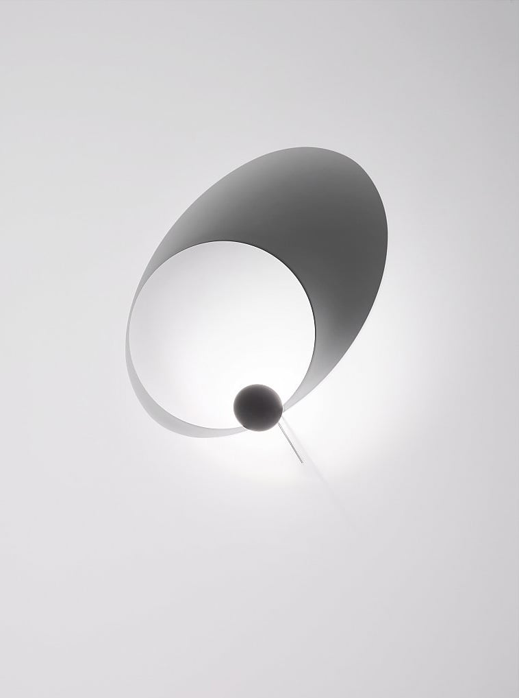 Ingo Maurer Eclipse Ellipse Wandleuchte