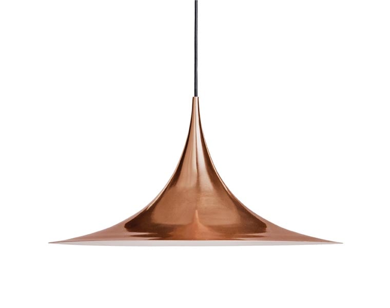 Gubi Semi Ø 47 Pendelleuchte - kupfer glänzend - Ausstellungsstück