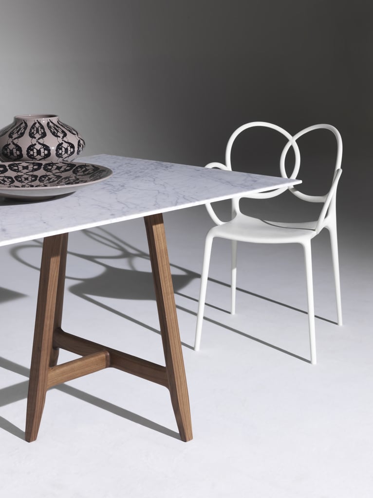 Driade Sissi Stuhl Armlehne weiss Ambiente 1