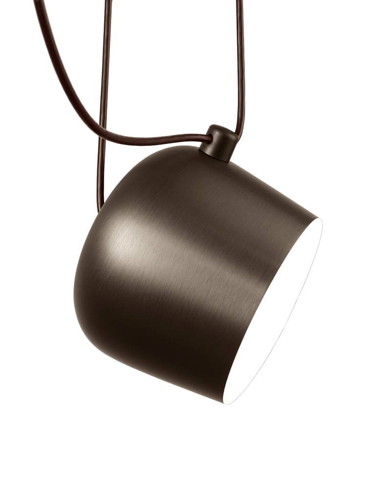 Flos Aim Small Pendelleuchte Cable & Plug - bronze - Ausstellungsstück 