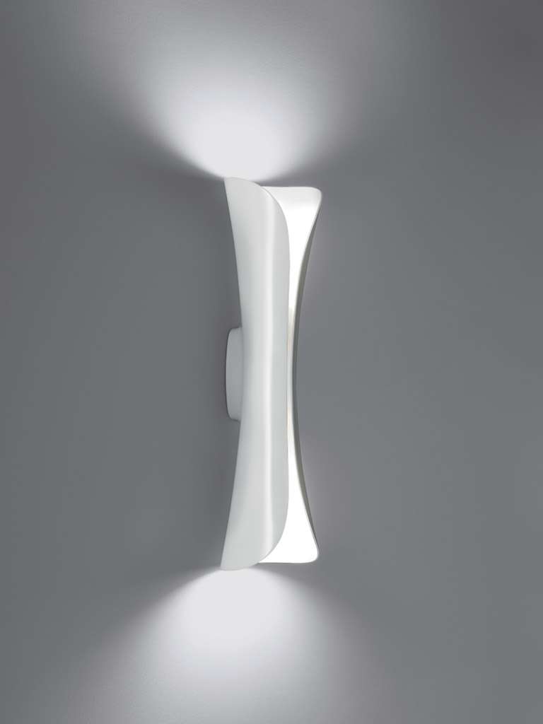 artemide cadmo parete led wandleuchte weiss 1