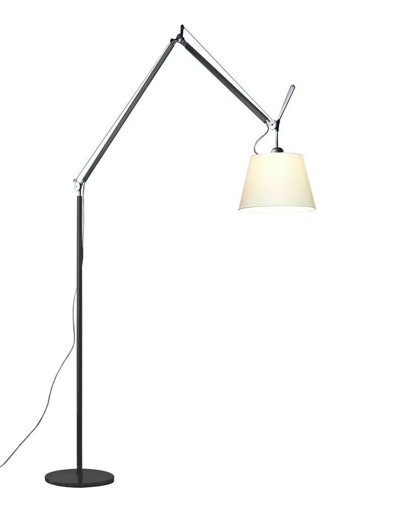 artemide tolomeo mega stehleuchte schwarz pergament32593d5d2e09700