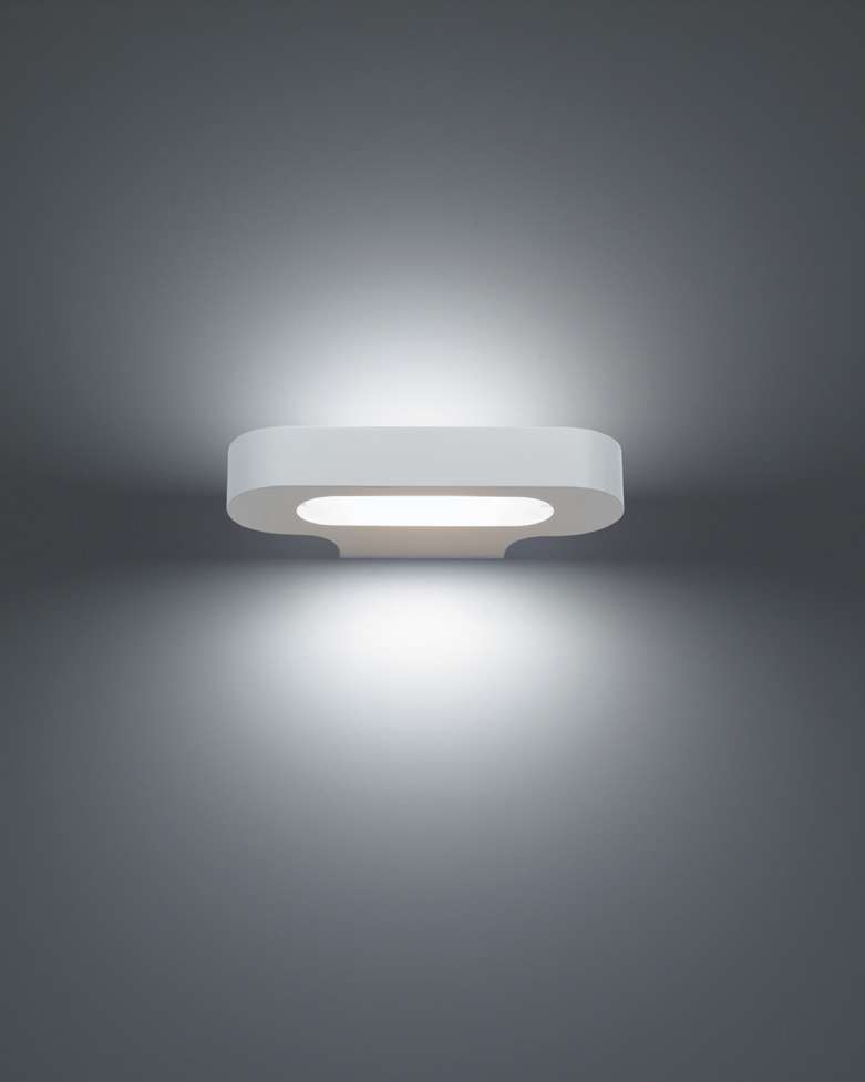 artemide talo halo wandleuchte weiss