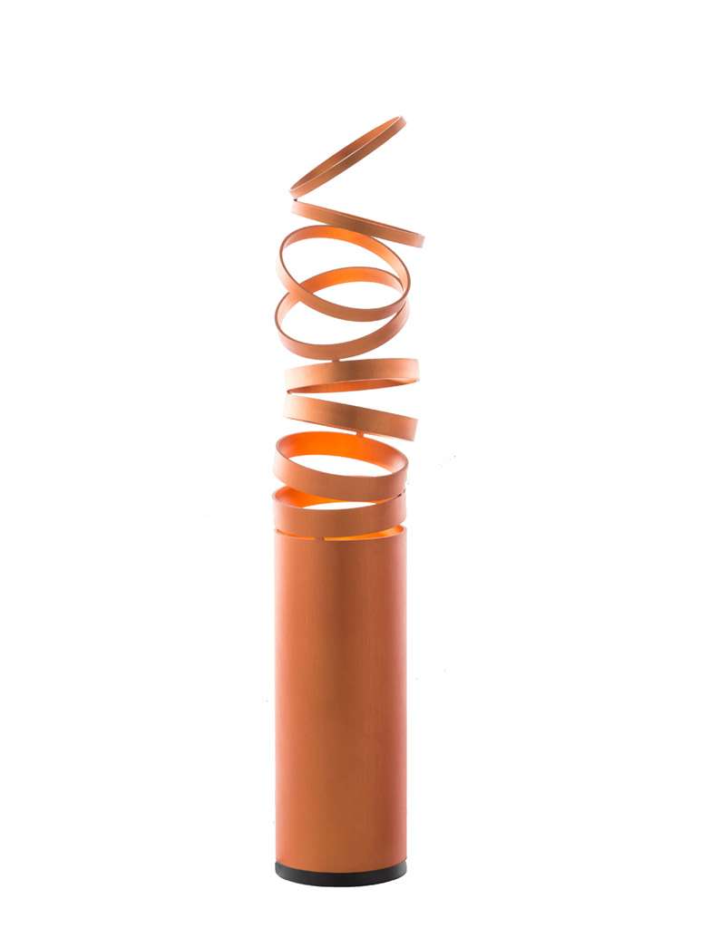 danese milano decompose deckenleuchte orange 1 2