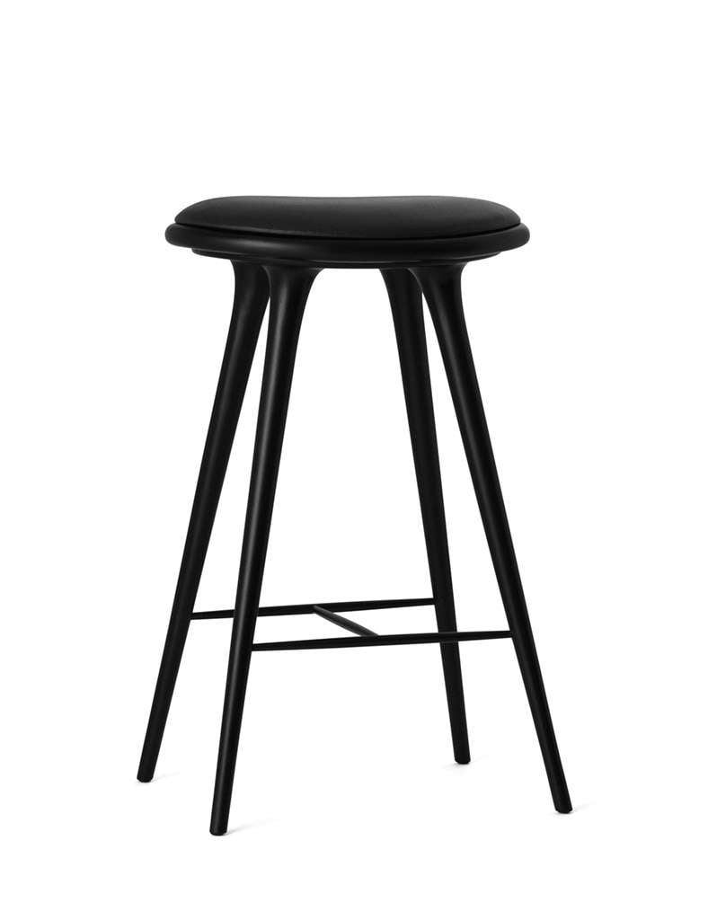 mater high stool barhocker 74cm buche schwarz gebeizt 1