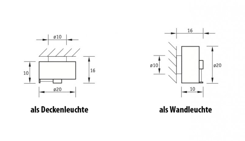 absolut lighting shining decken wandleuchte daten