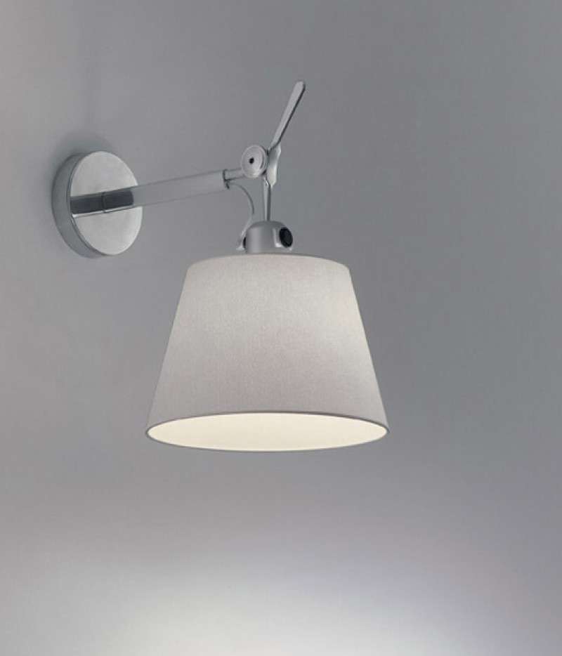 artemide tolomeo parete diffusore wandleuchte seidensatin 2