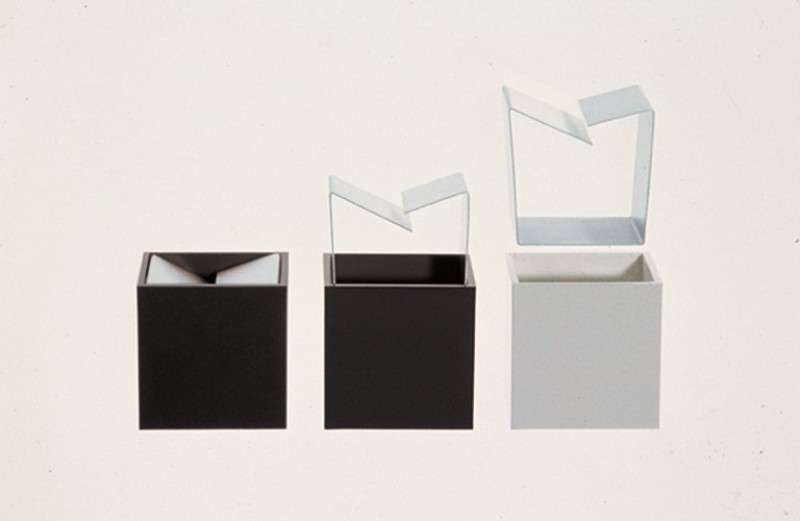 Danese Milano Cubo Aschenbecher - Danese Milano Farbe:weiß|Danese Milano Ausführung:H 6cm