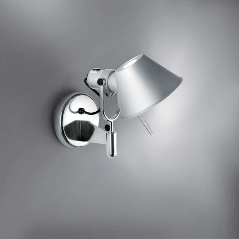 artemide tolomeo faretto led wandleuchte