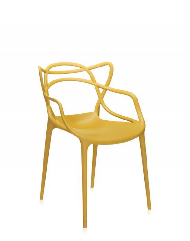 kartell masters stuhl senf seite