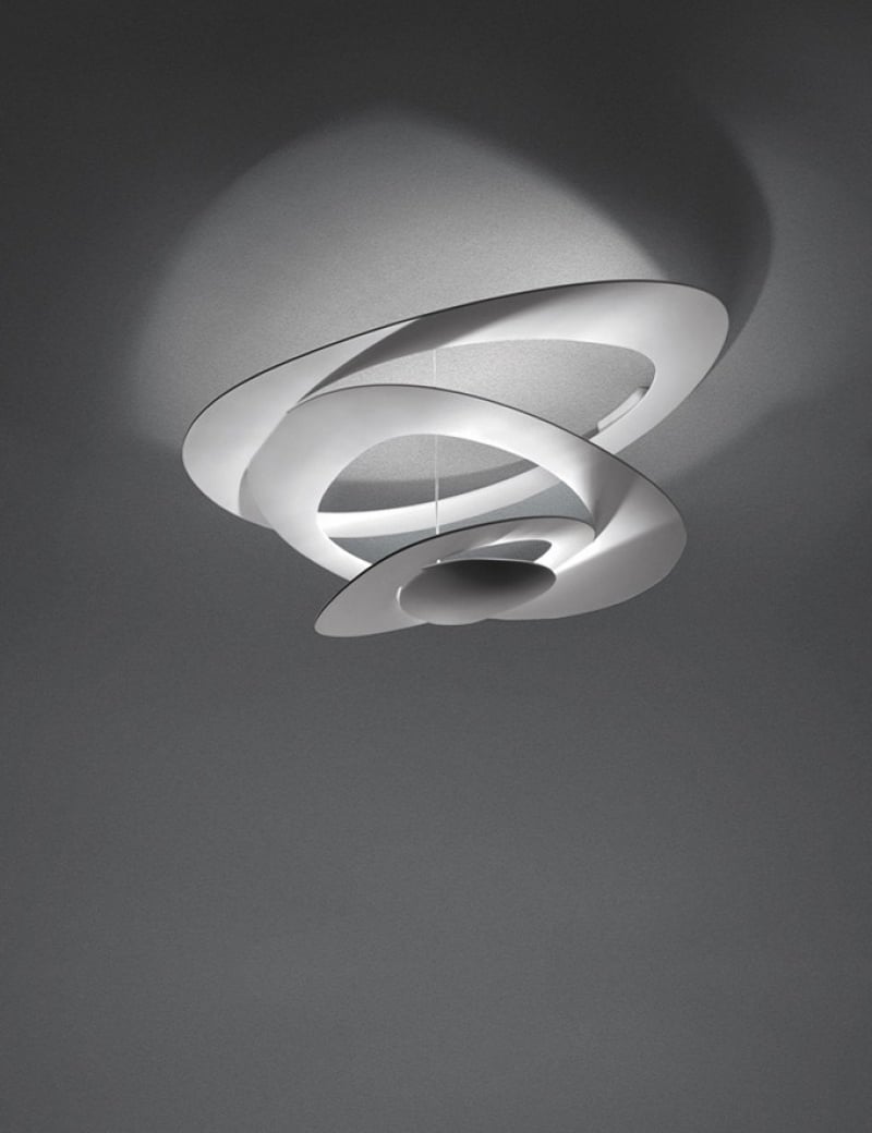 artemide pirce mini soffito deckenleuchte weiss 2