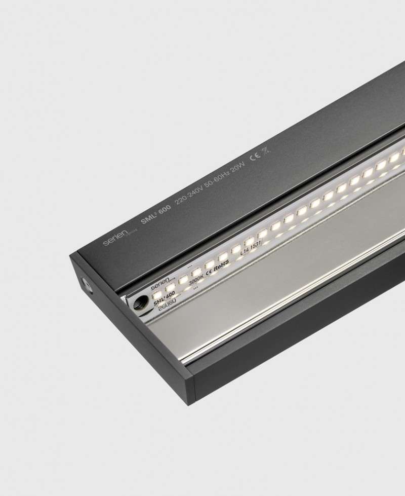 serien.lighting sml2 600 led wandleuchte detail