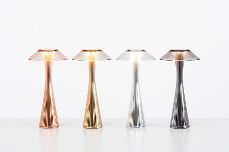 Kartell Space Akkuleuchte Farben