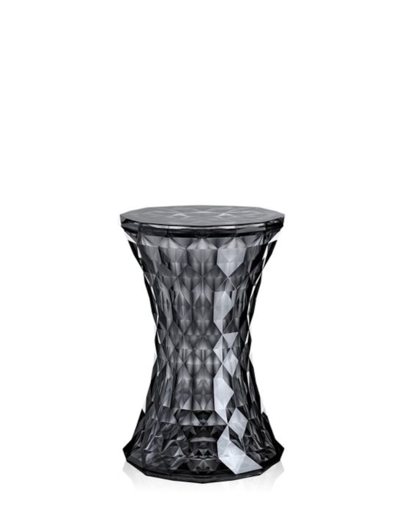 Kartell Stone Hocker - rauchgrau transparent - Retoure Kartell Stone Hocker - rauchgrau transparent - Retoure