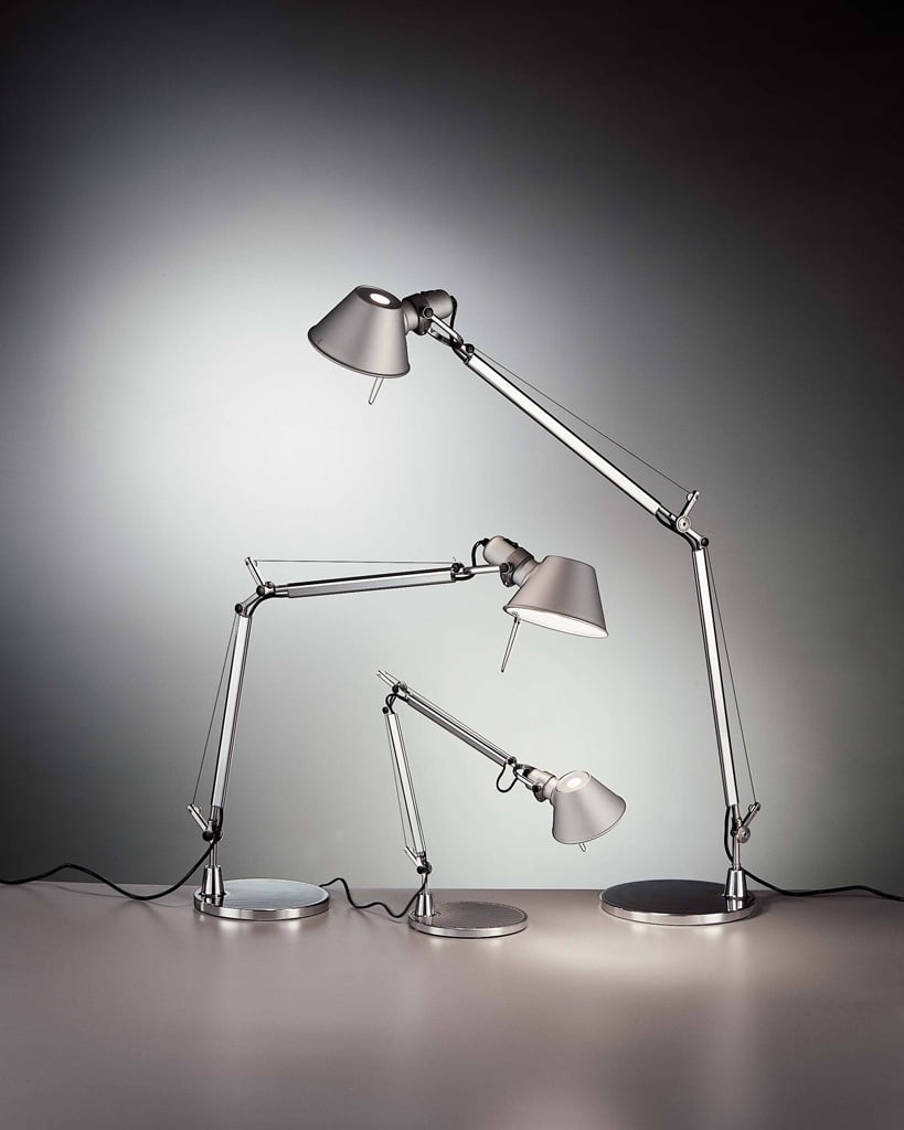 artemide tolomeo mini tischleuchte mit tolomeo und tolomeo micro